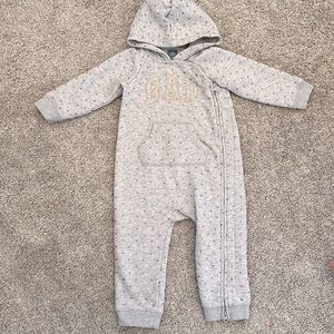 GAP Gray Hooded One Piece for Kids